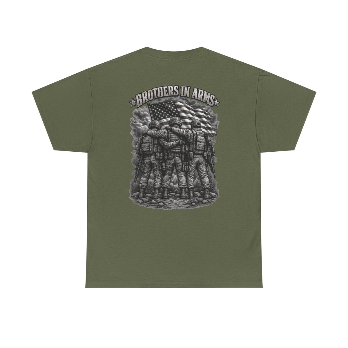 Brothers in Arms Veteran | Military Brotherhood T-Shirt