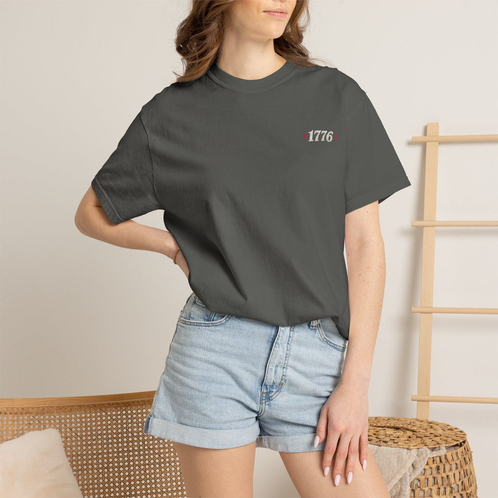 1776 Land of the Free Because of the Brave Shirt