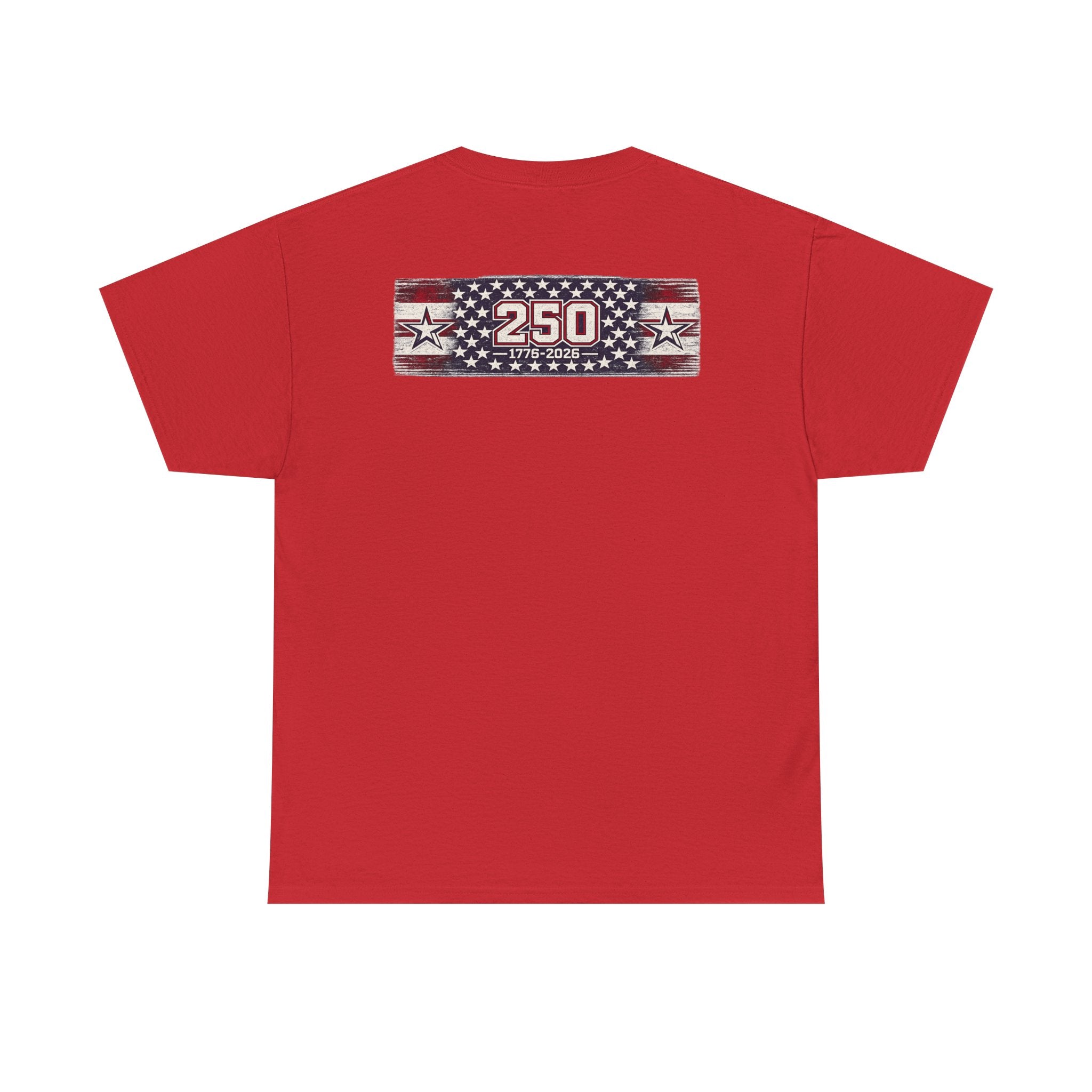 250 Years American Distressed Stars Stripes
