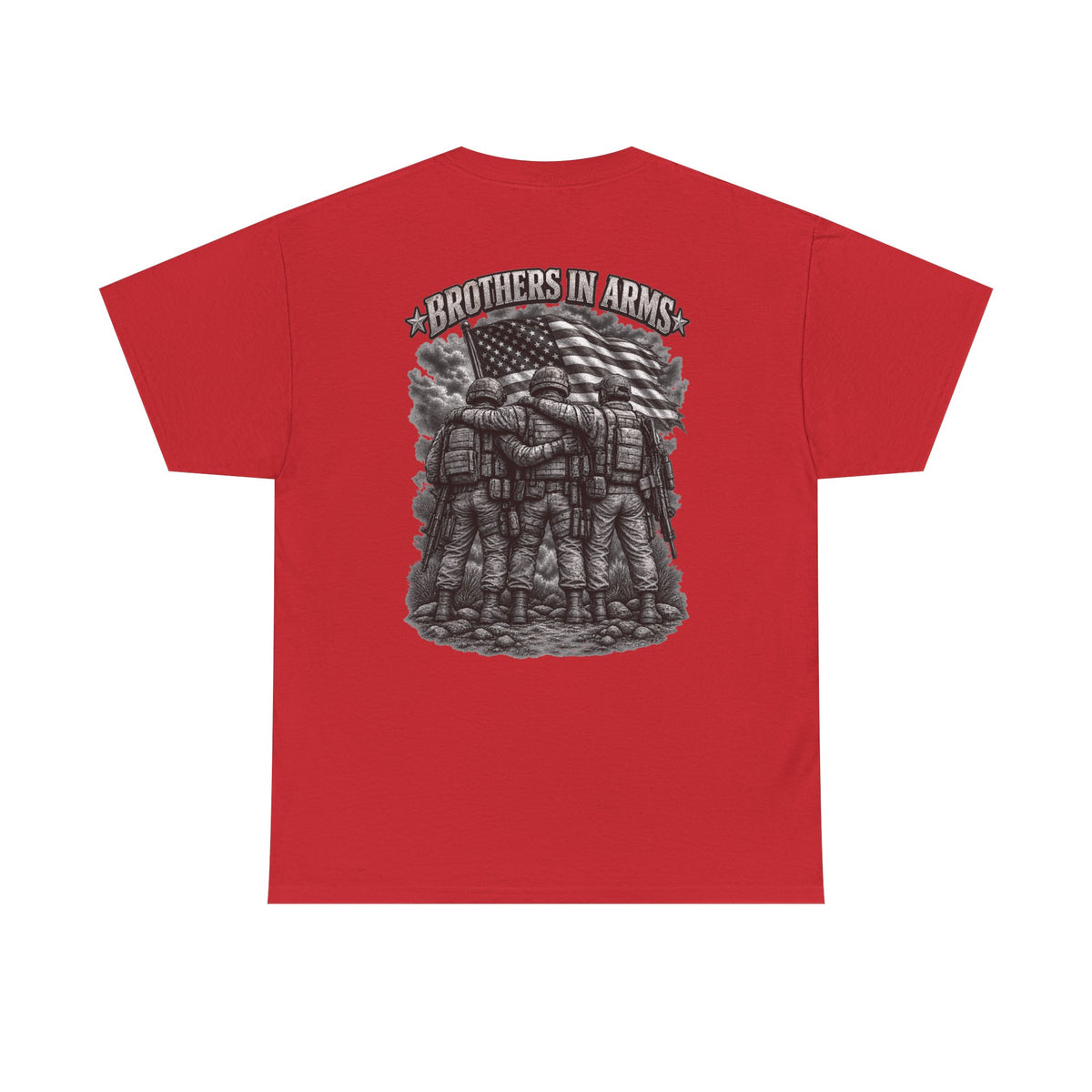Brothers in Arms Veteran | Military Brotherhood T-Shirt
