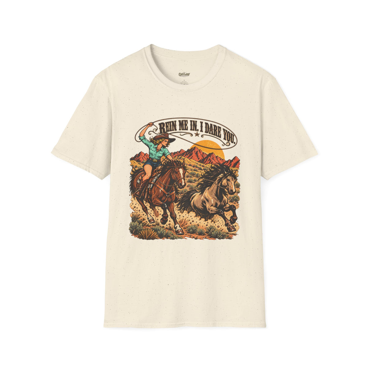 Rein Me In I Dare You Cowgirl Tee