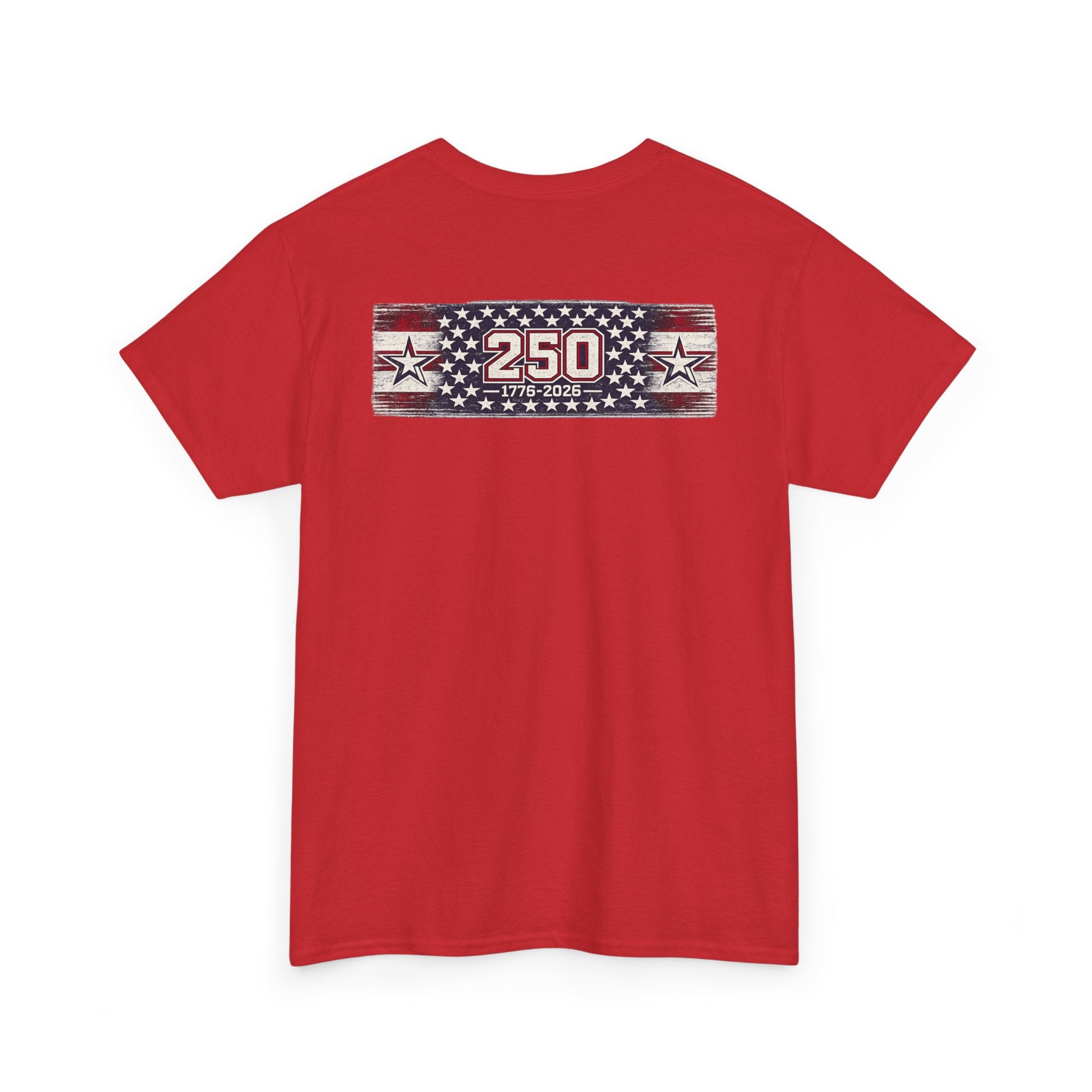 250 Years American Distressed Stars Stripes