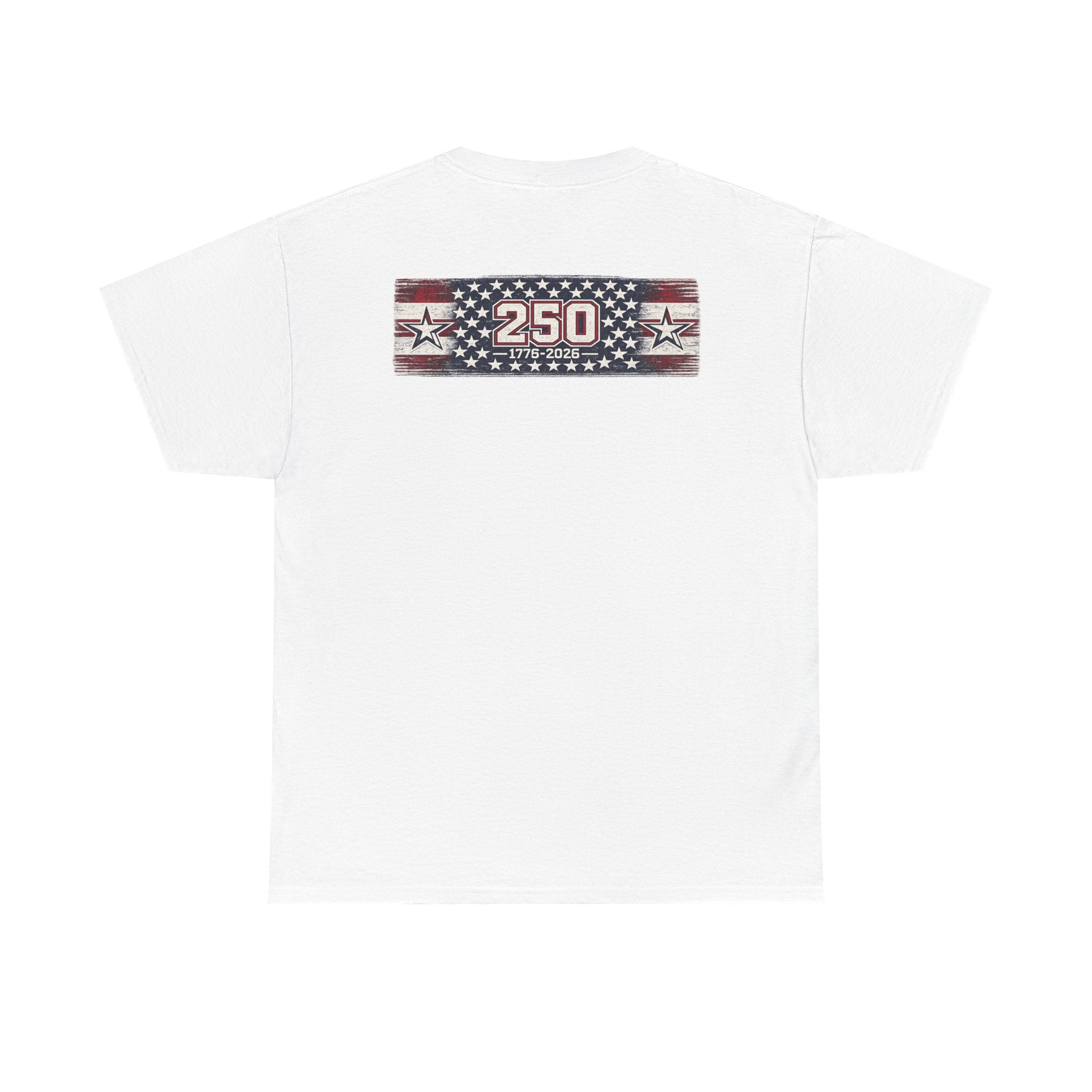 250 Years American Distressed Stars Stripes