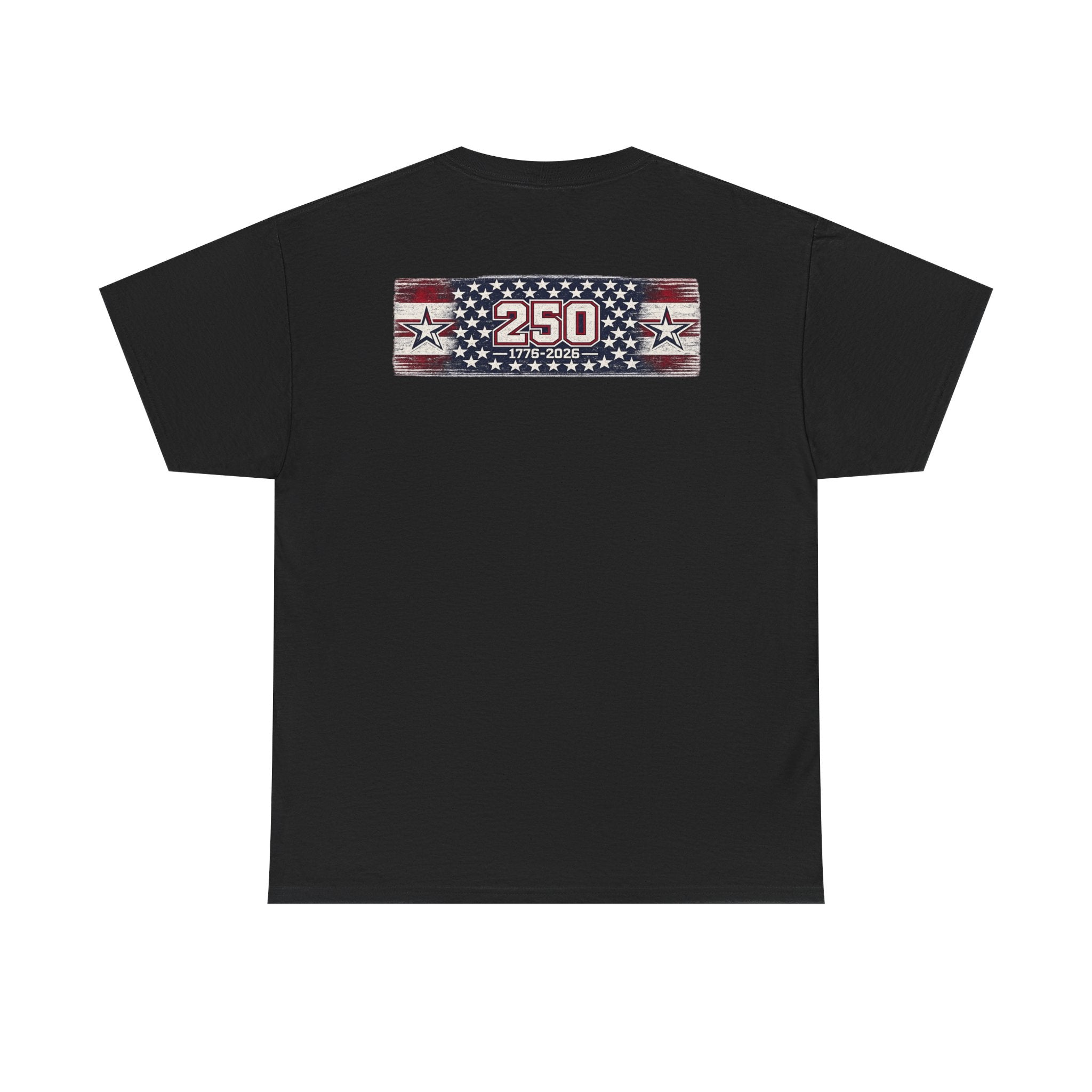 250 Years American Distressed Stars Stripes