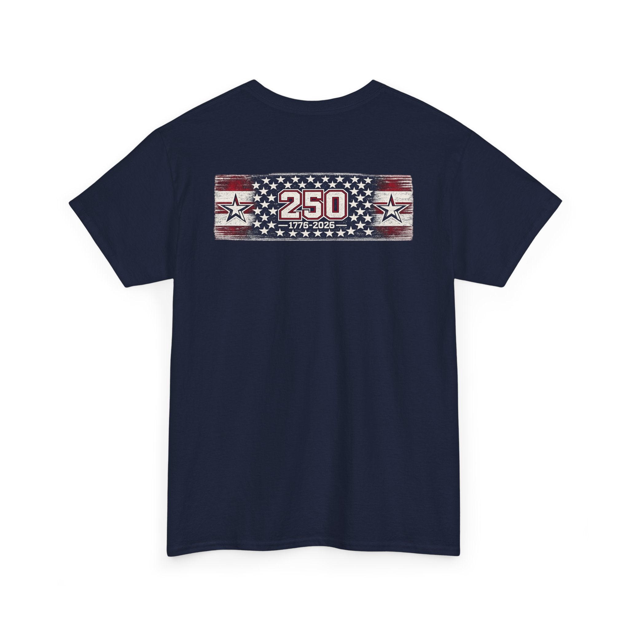 250 Years American Distressed Stars Stripes