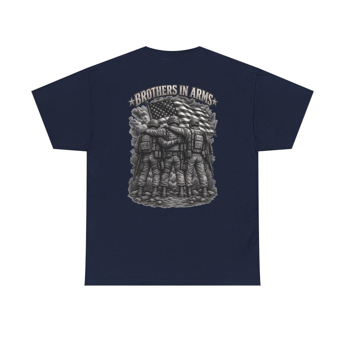 Brothers in Arms Veteran | Military Brotherhood T-Shirt