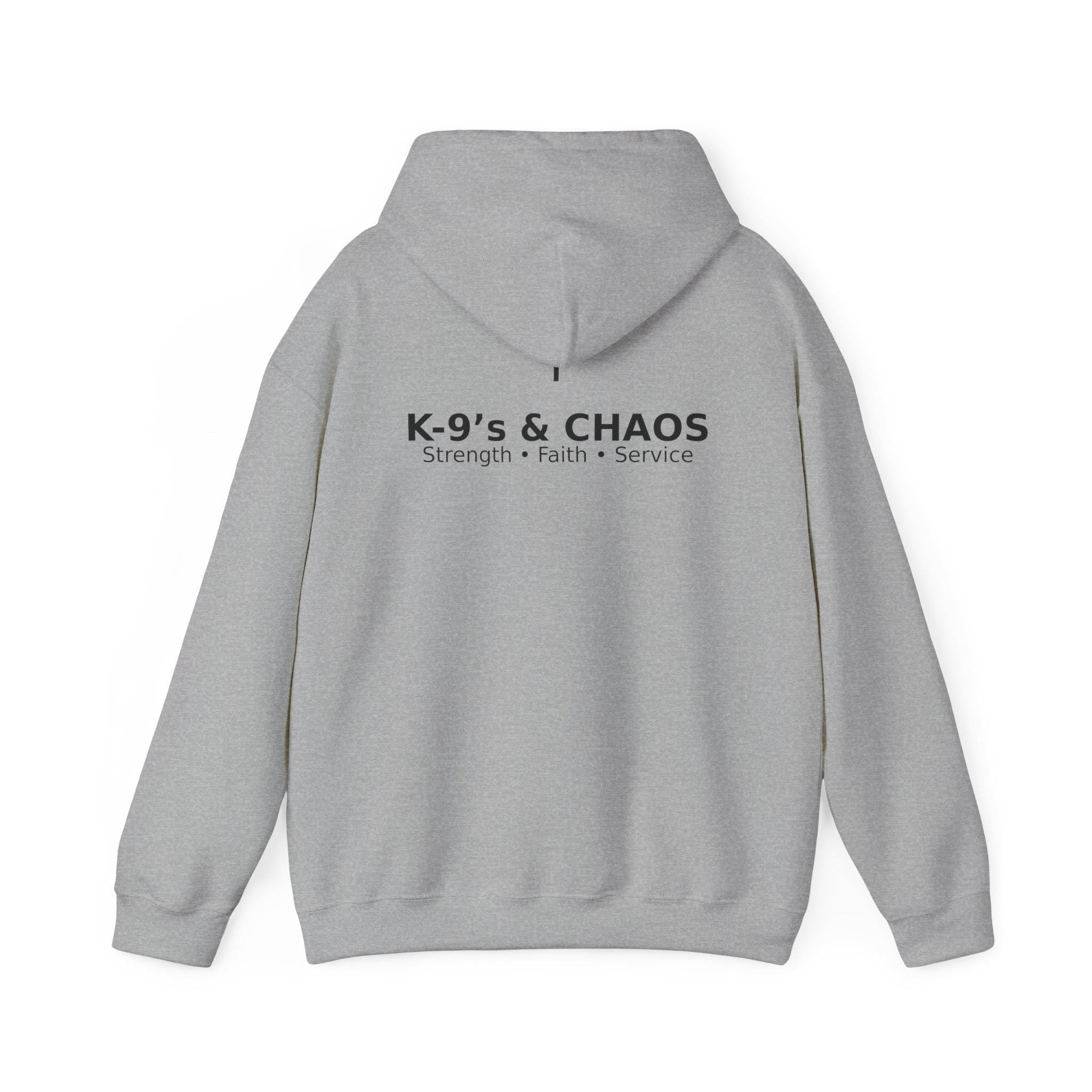 Men's K-9 Faith Strength Hoodie