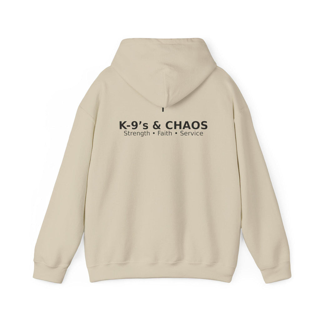 Men's K-9 Faith Strength Hoodie
