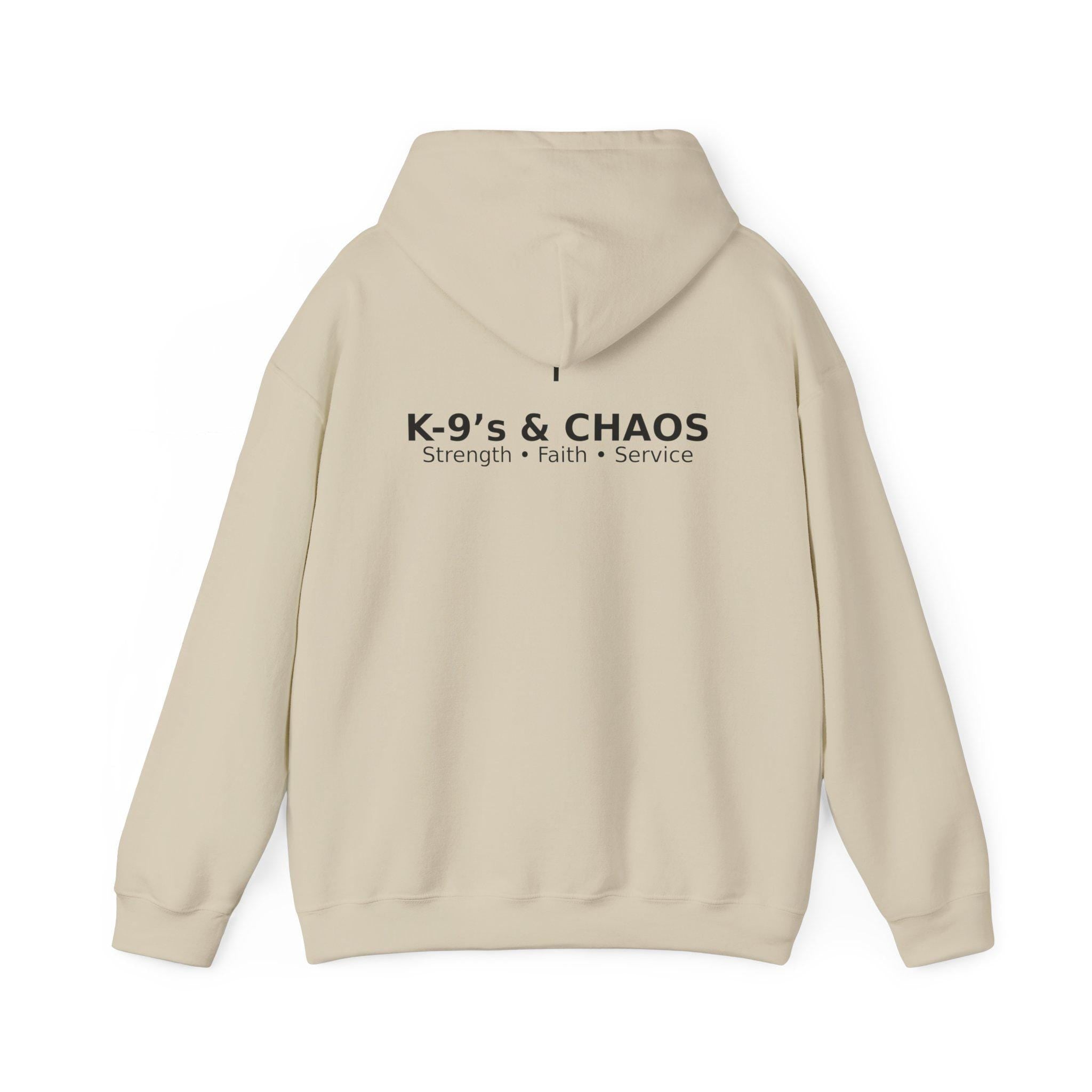 Men's K-9 Faith Strength Hoodie