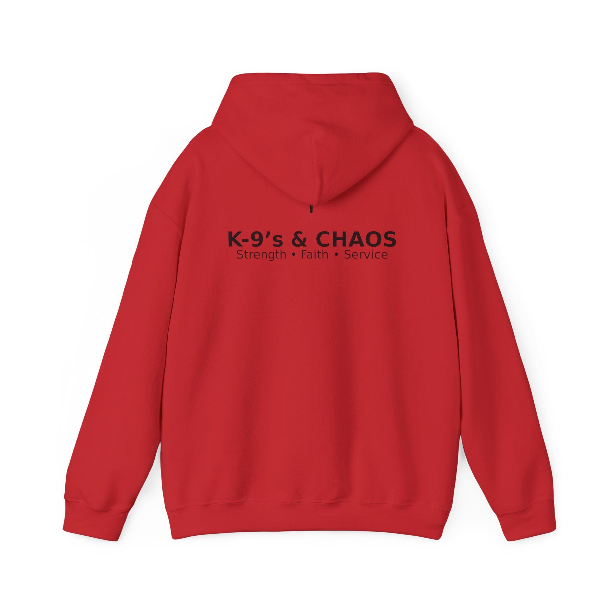 Men's K-9 Faith Strength Hoodie