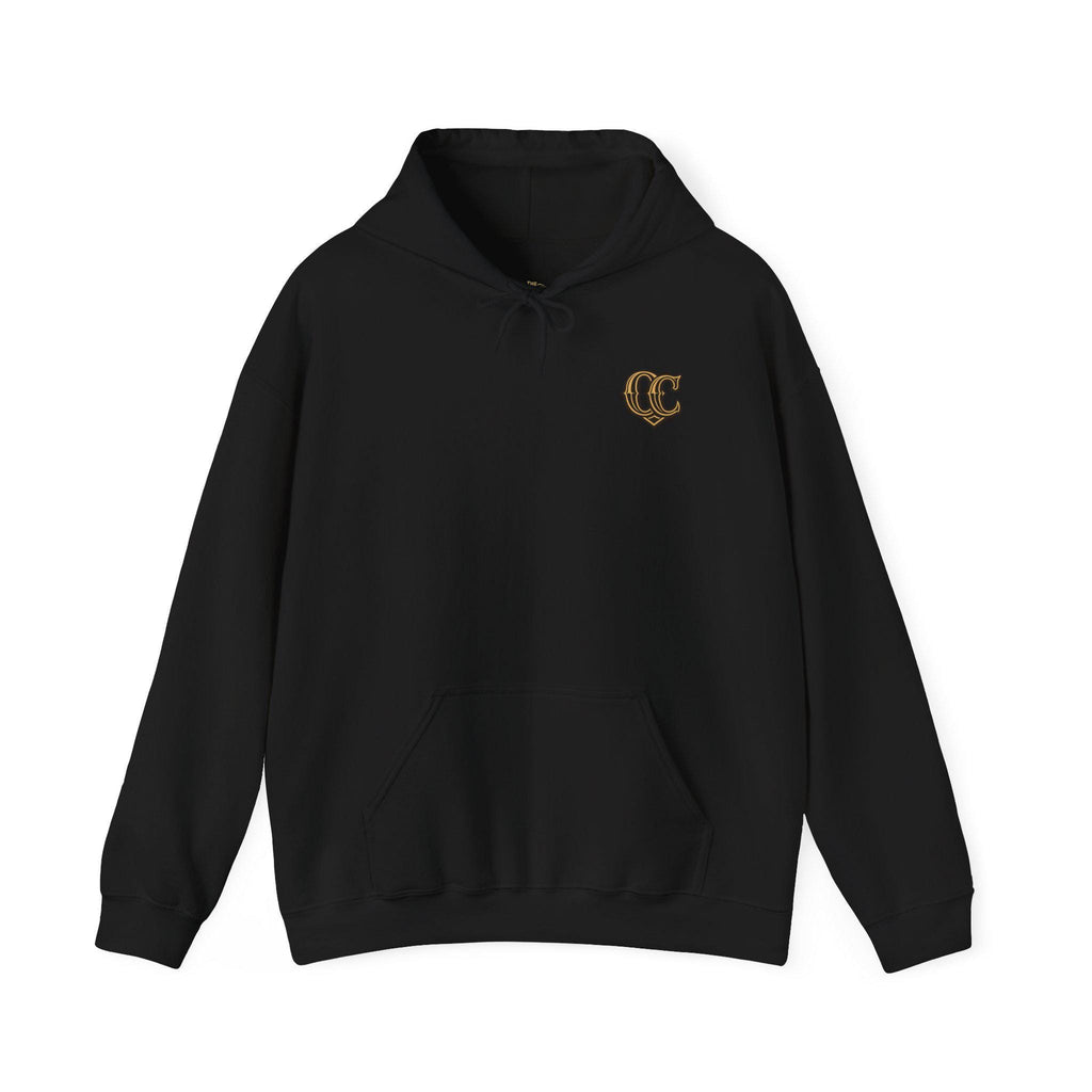 Outlaw Golf American Flag Skull Hoodie