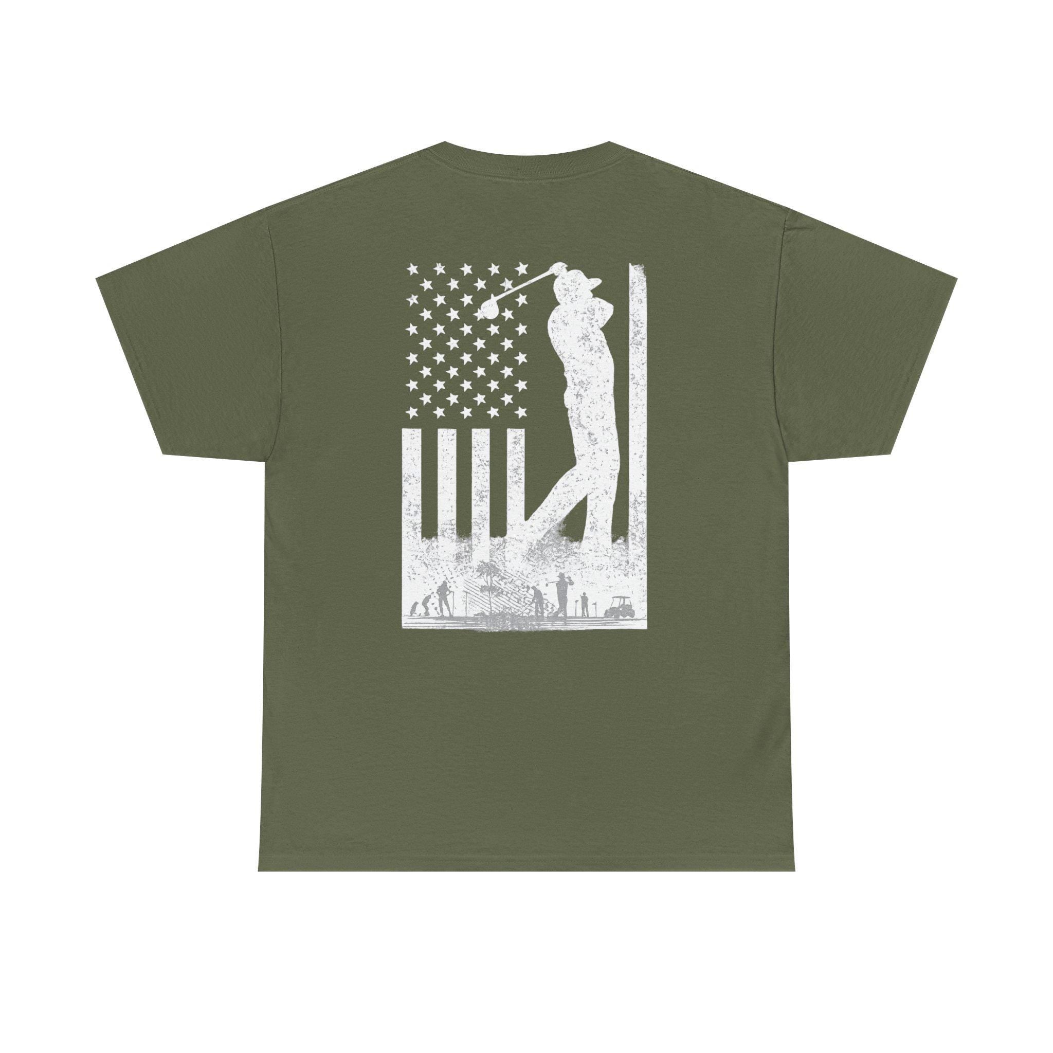 American Flag Golf Tee