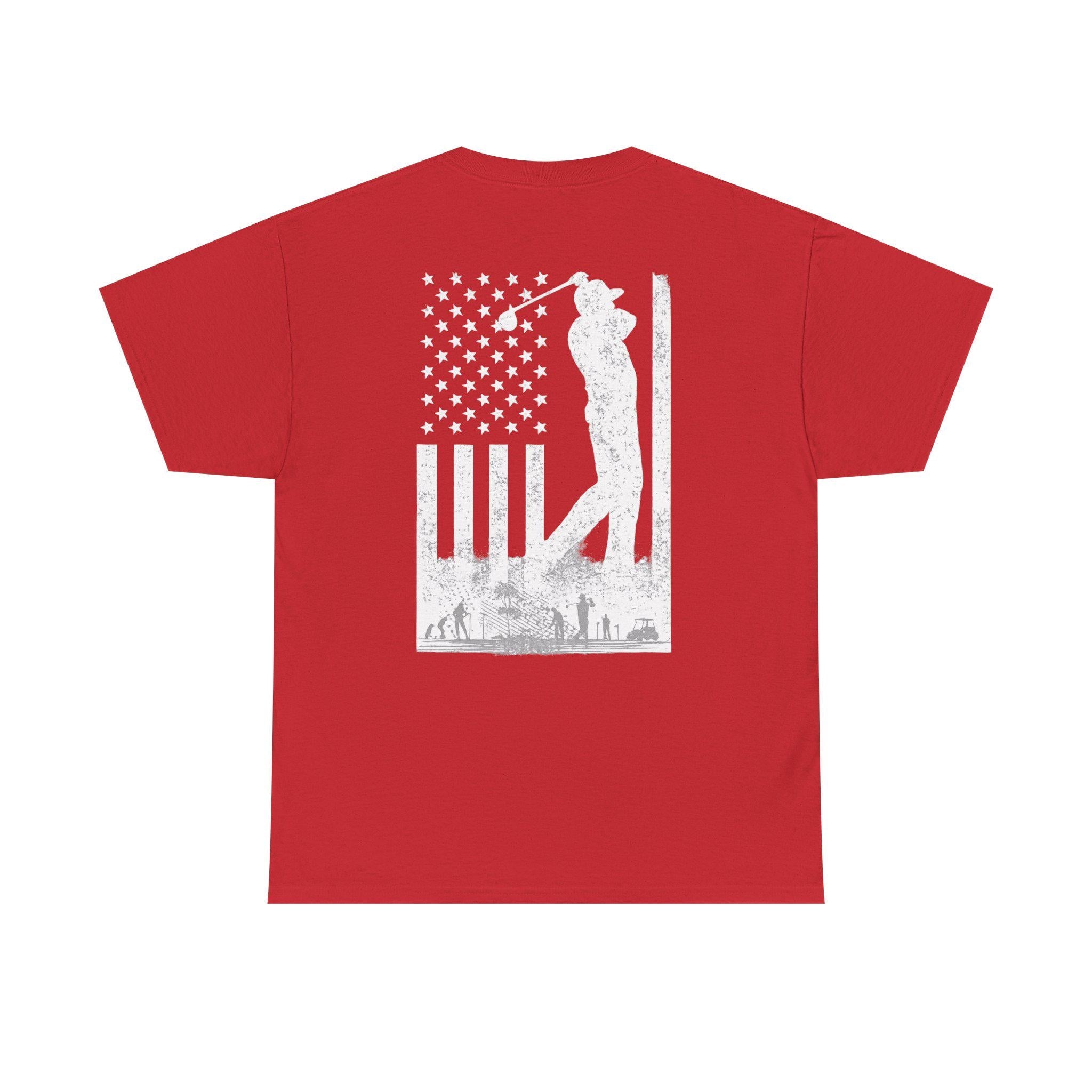 American Flag Golf Tee