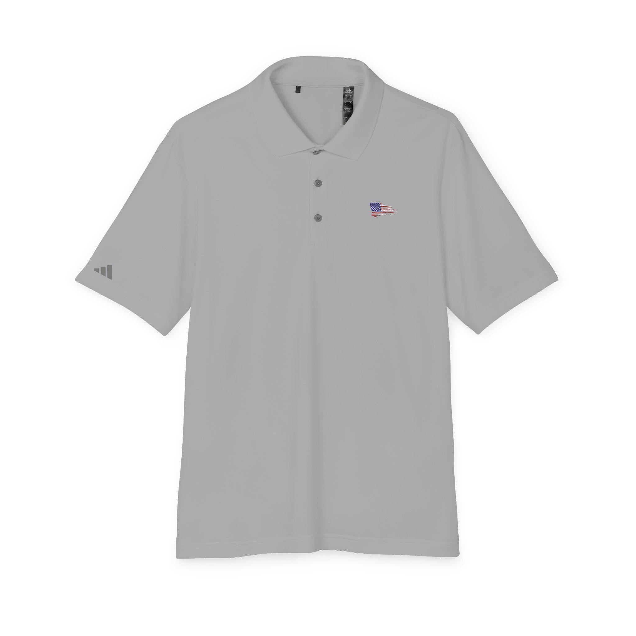 American Flag Golf Polo