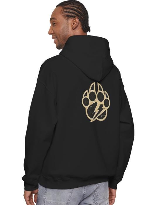 Men's K-9's Paw Lightning Hoodie