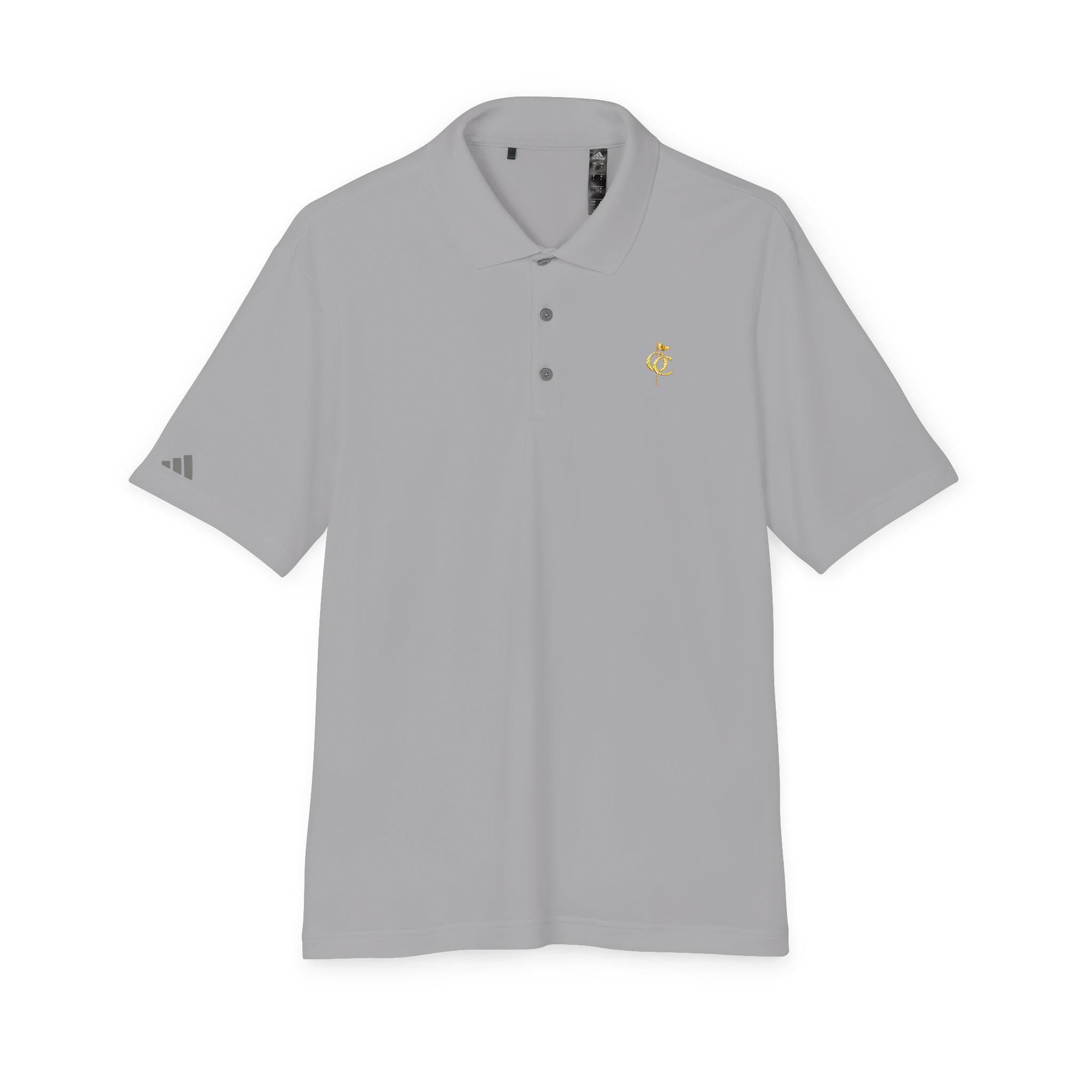 Gold Golf Monogram Polo