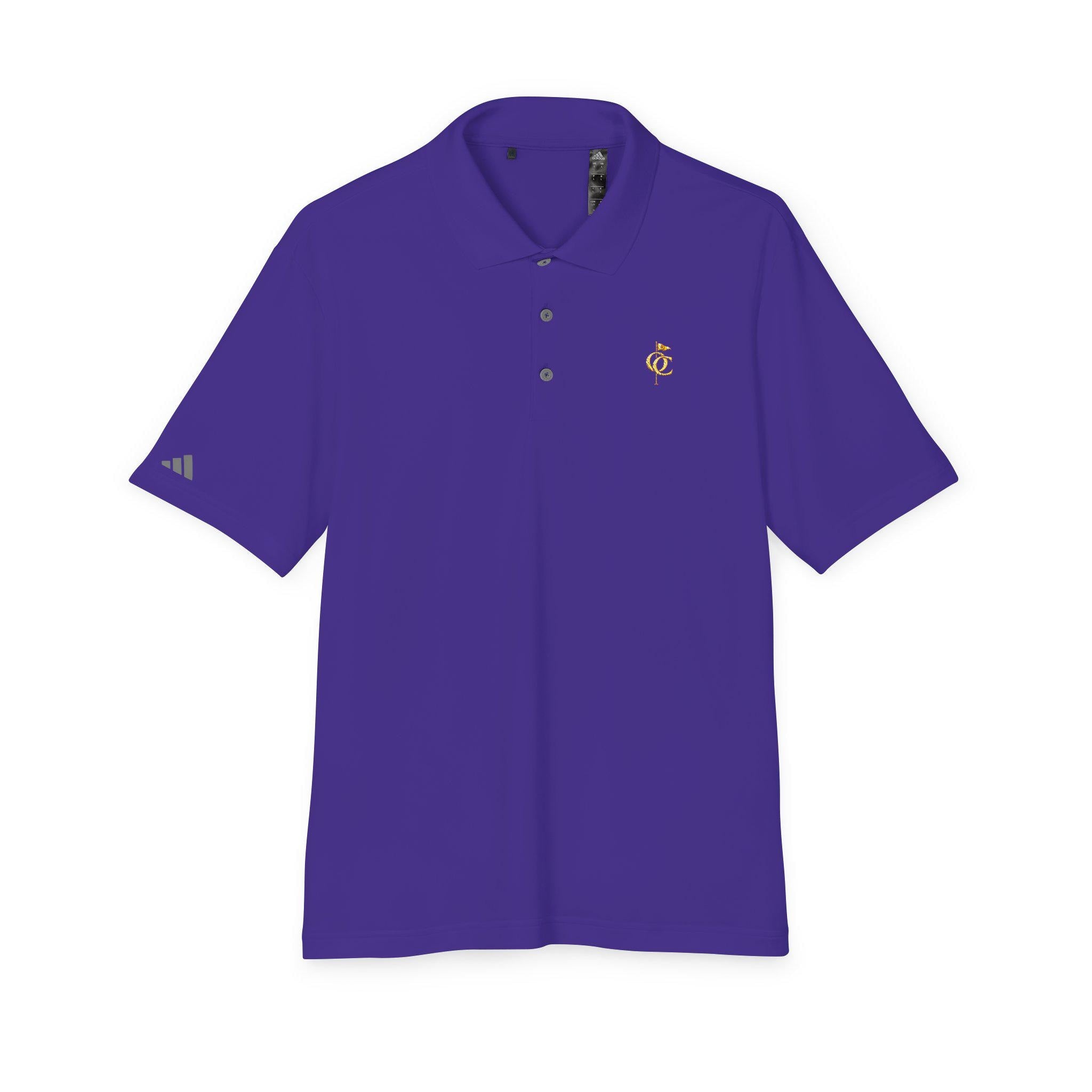 Gold Golf Monogram Polo