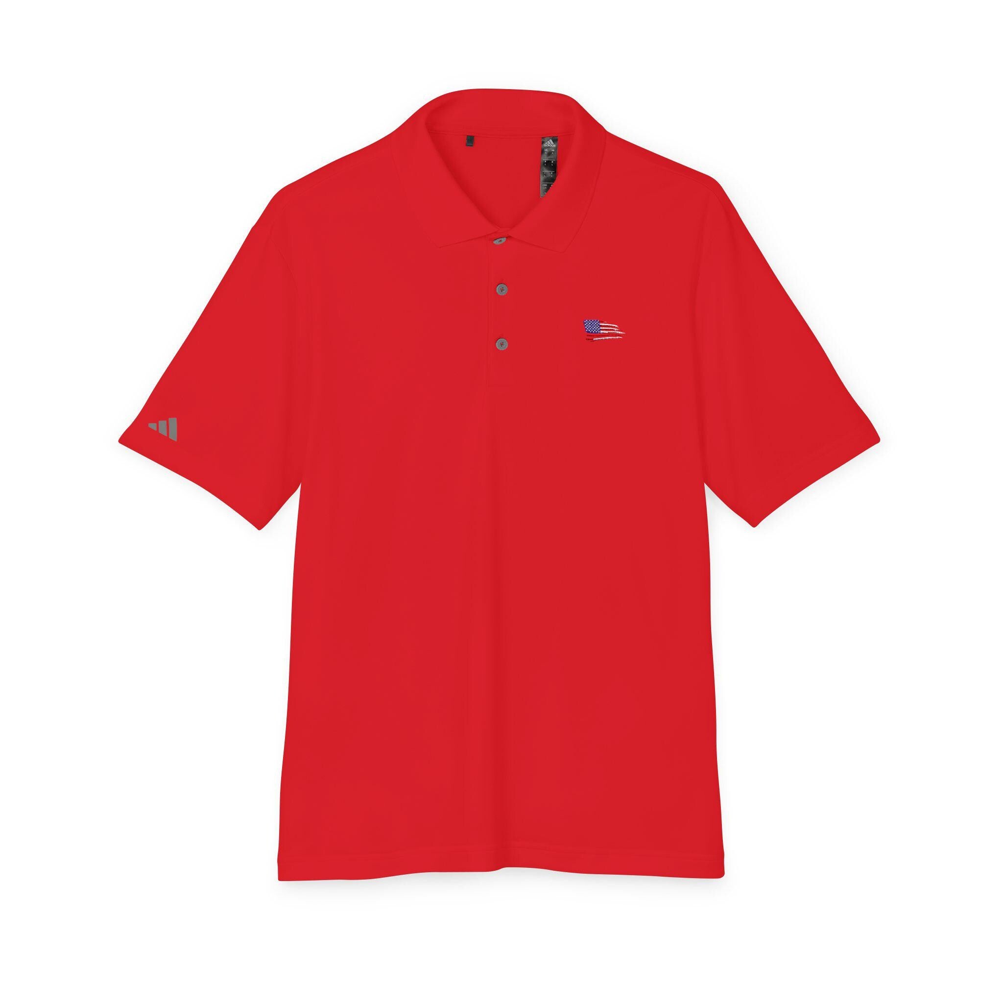 American Flag Golf Polo