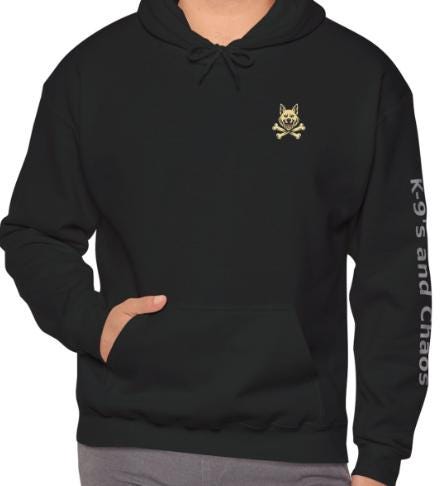 Men's K-9's Paw Lightning Hoodie