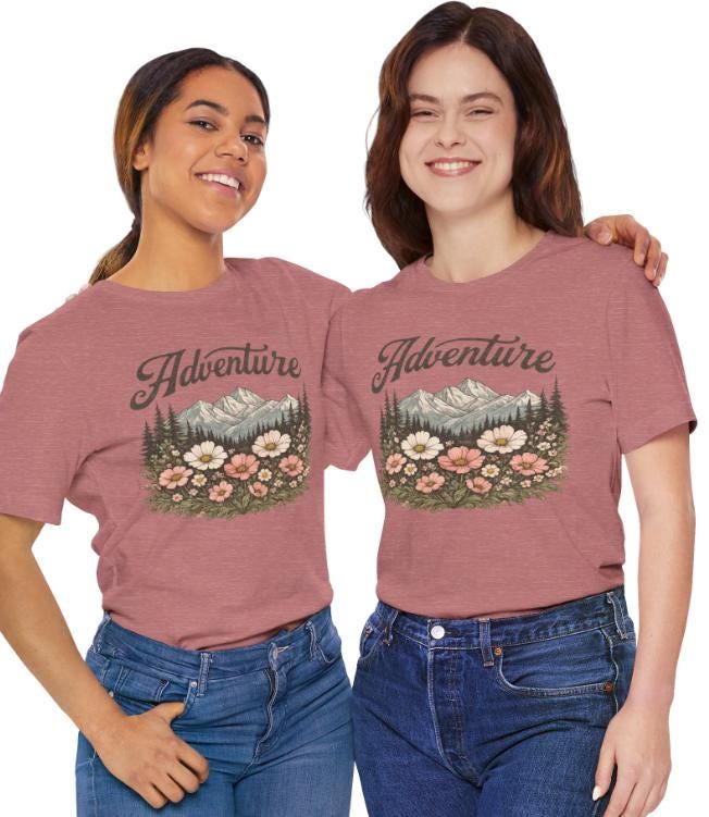 Adventure in Nature's Embrace Tee