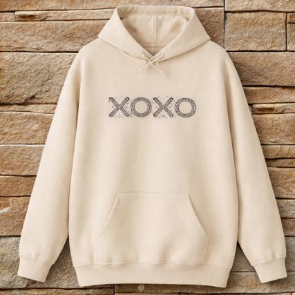 XOXO Barbed Wire hoodie