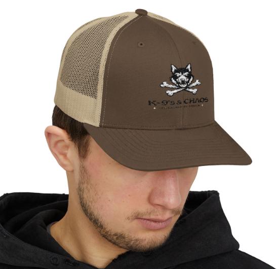 K9s Skull Trucker Mesh Hat