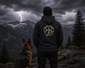 Men's K-9's Paw Lightning Hoodie