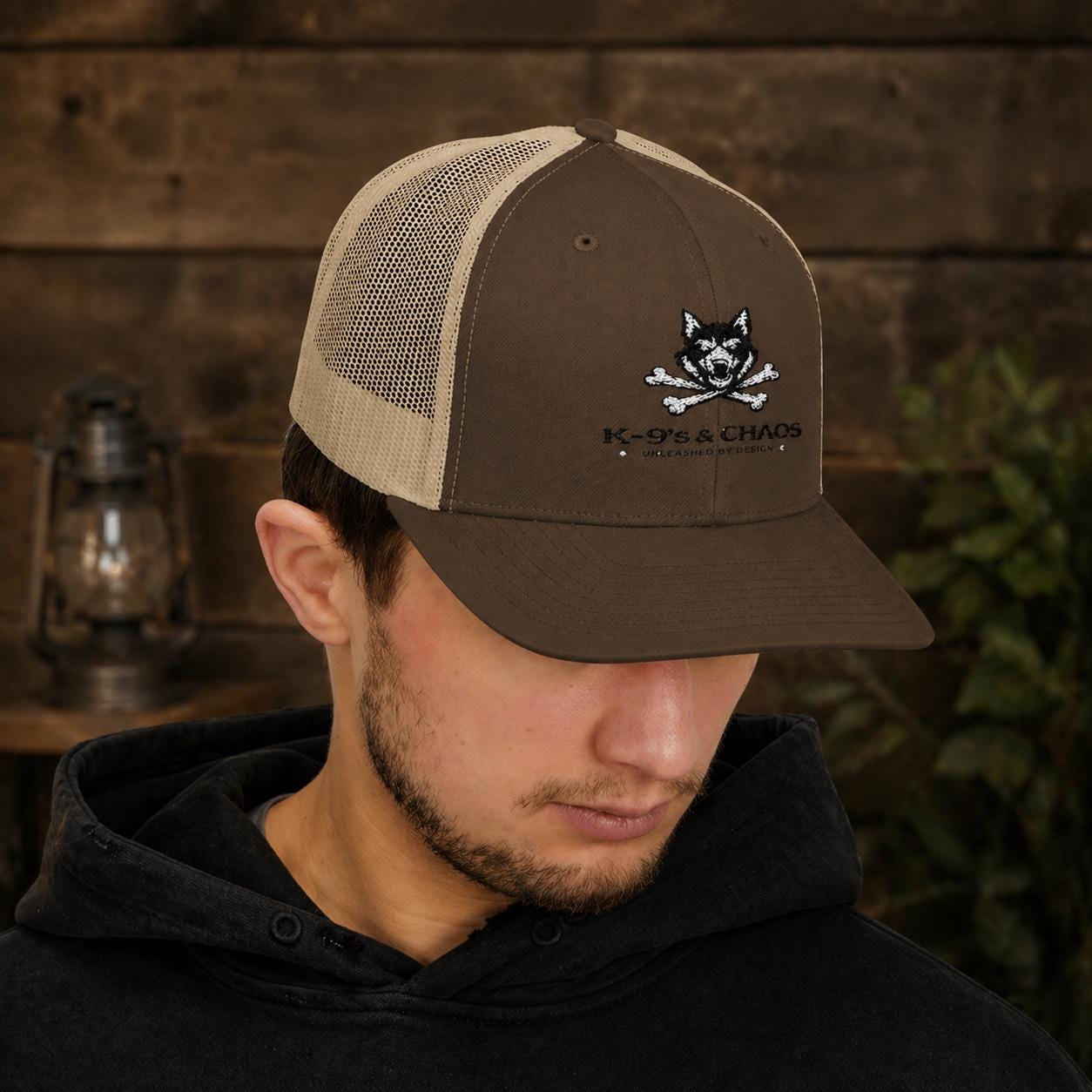 K9s Skull Trucker Mesh Hat