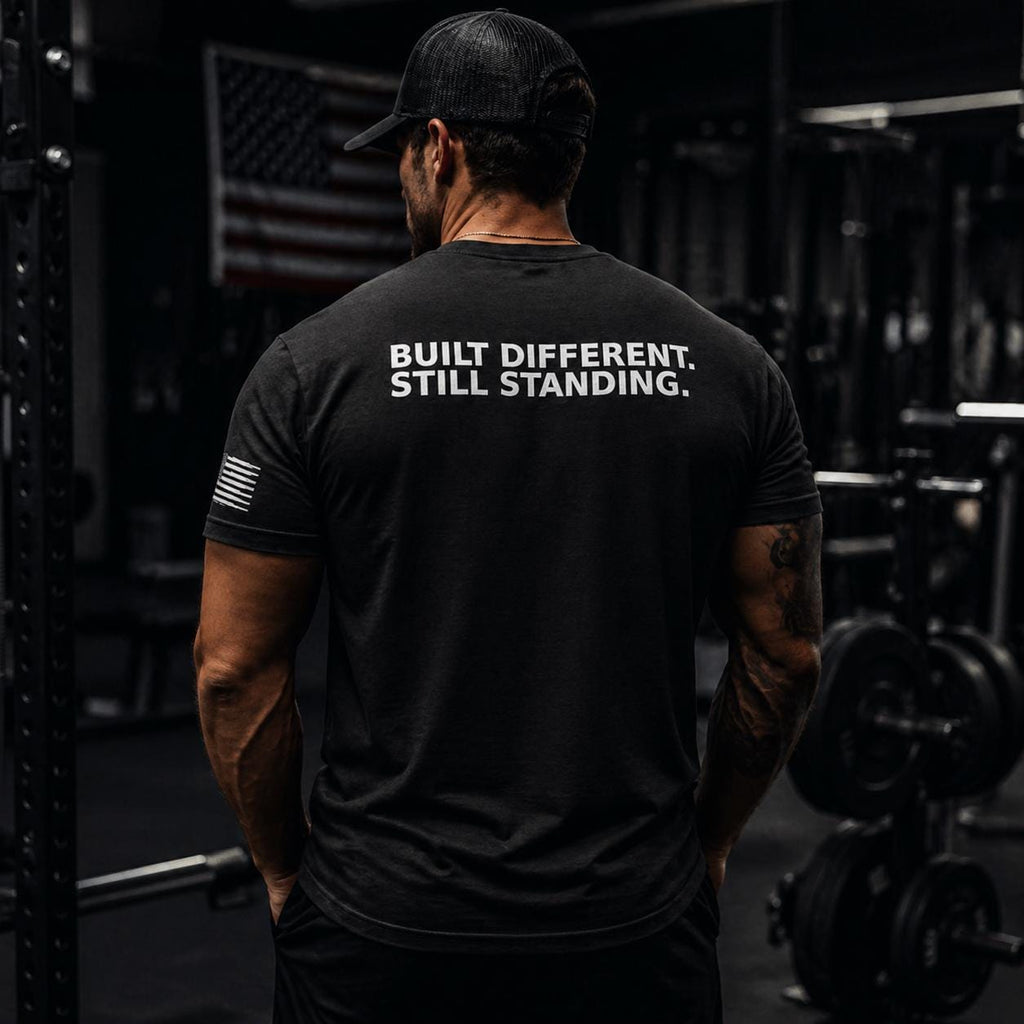 Men's Built Different Still Standing Tee